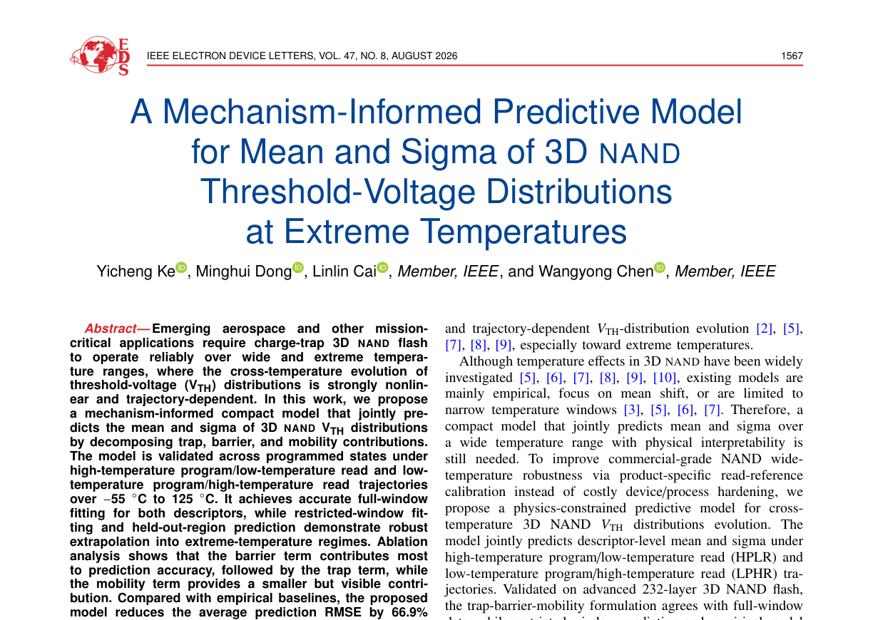 Title and abstract preview from the first page of the EDL paper
